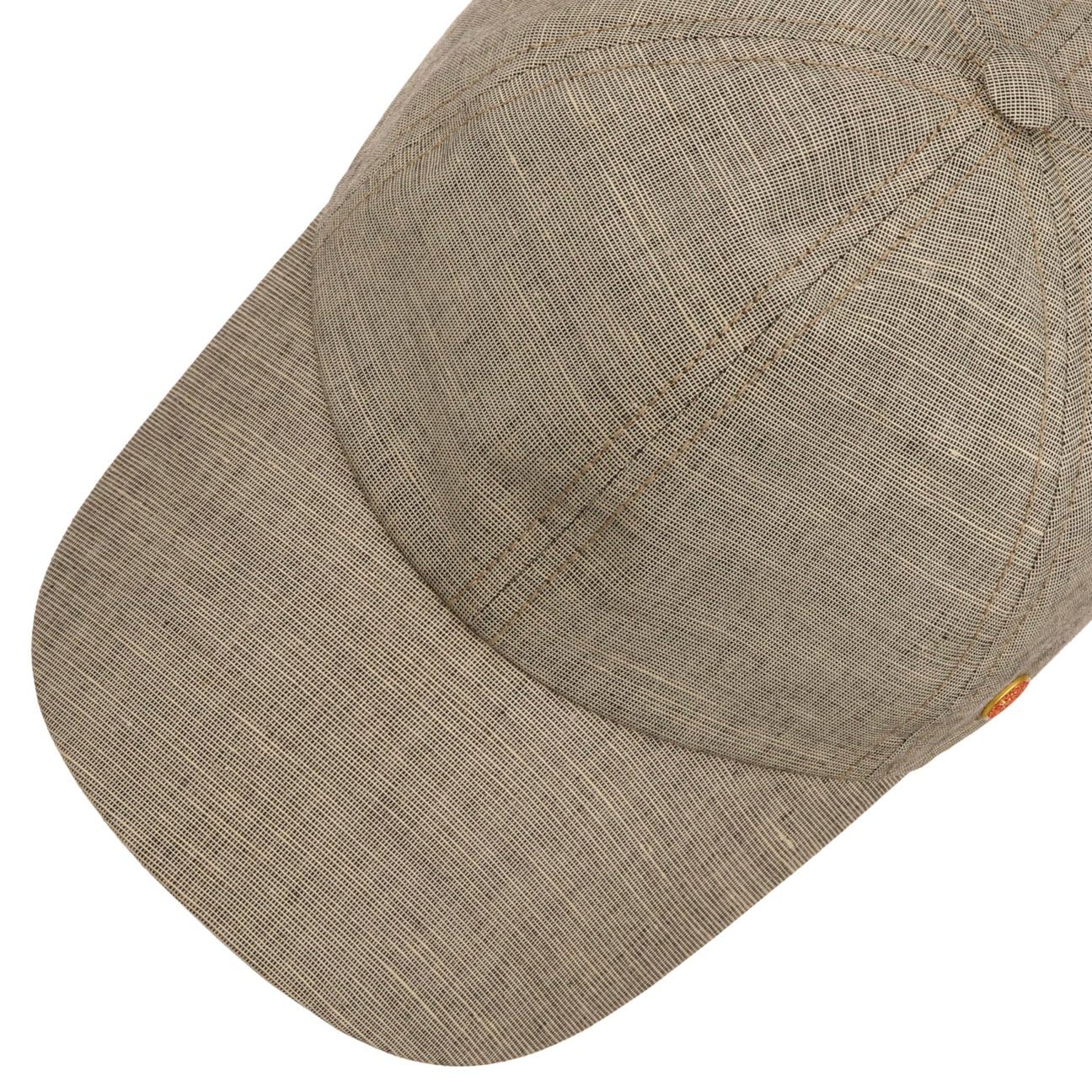 Mayser Jim Savona Coolmax Cap Basecap czapka bejsbolówka czapka z daszkiem bawełniana czapka lniana dla kobiet/mężczyzn – Made in the EU z daszkiem, podszewką, podszewką