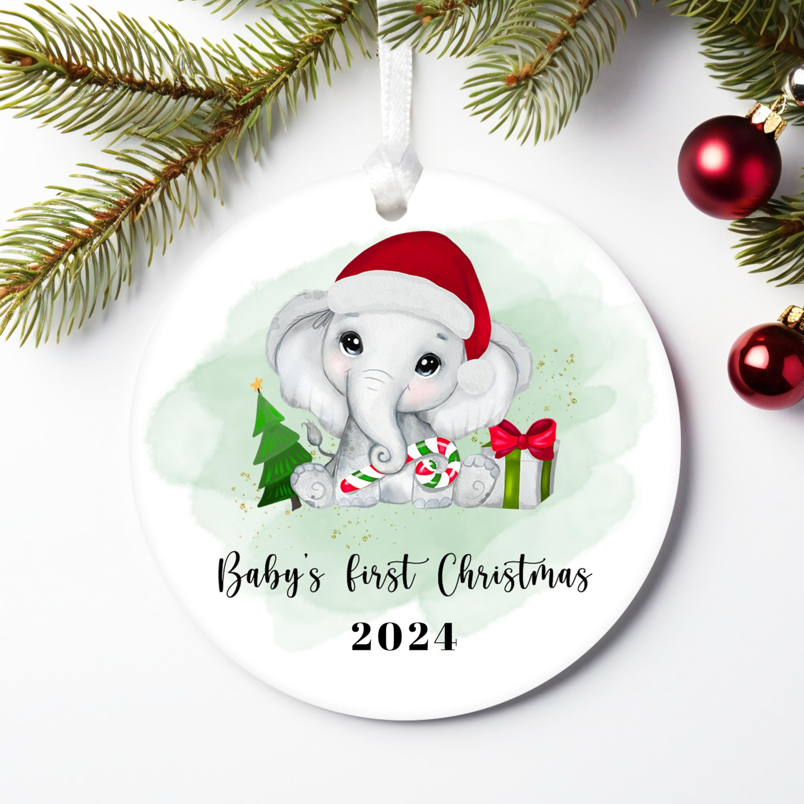 Baby First Christmas Ornament 2024 - First Christmas Ornament Gift for Baby | 3
