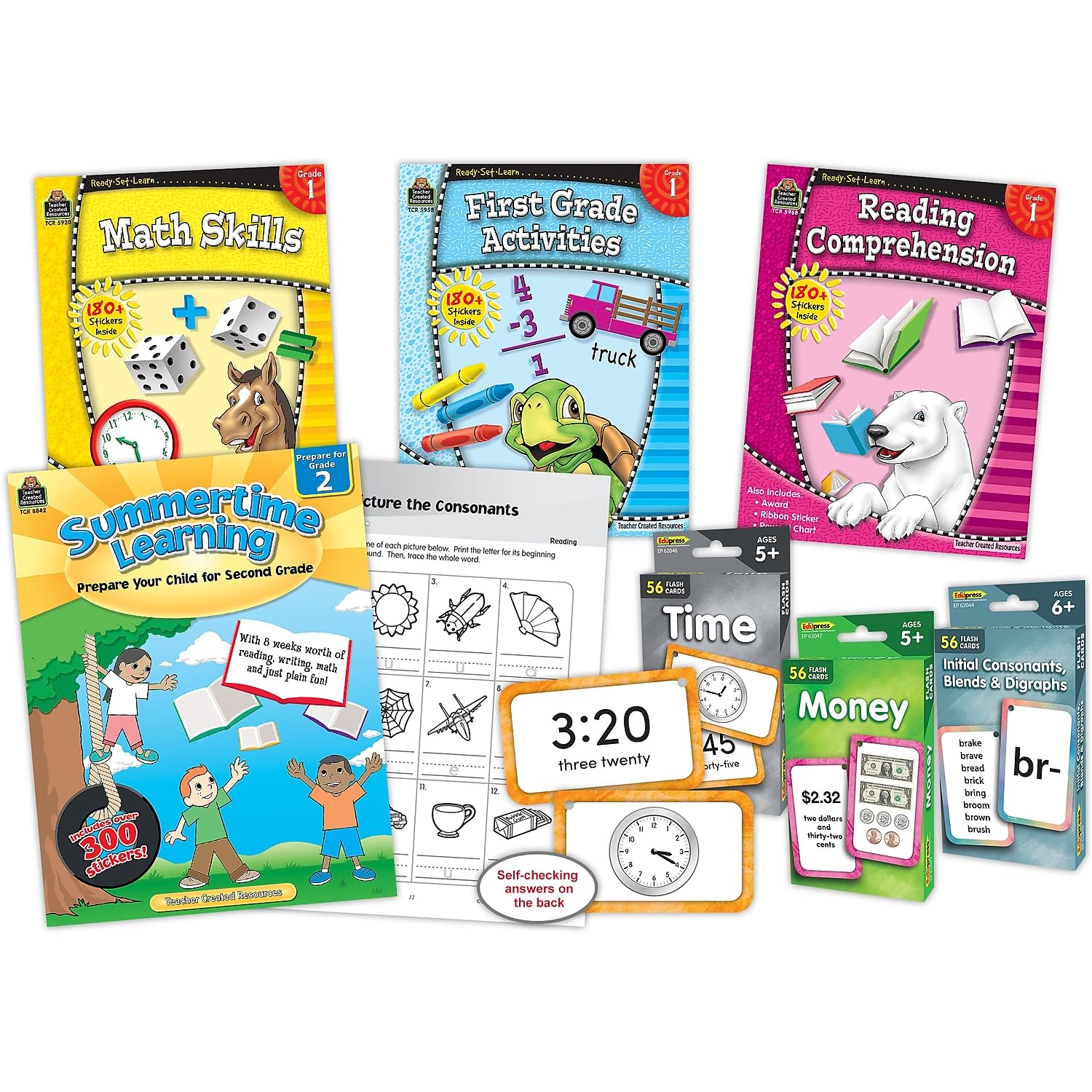 Teacher Created Resources(r) Learning at Home: Grade 1 Kit