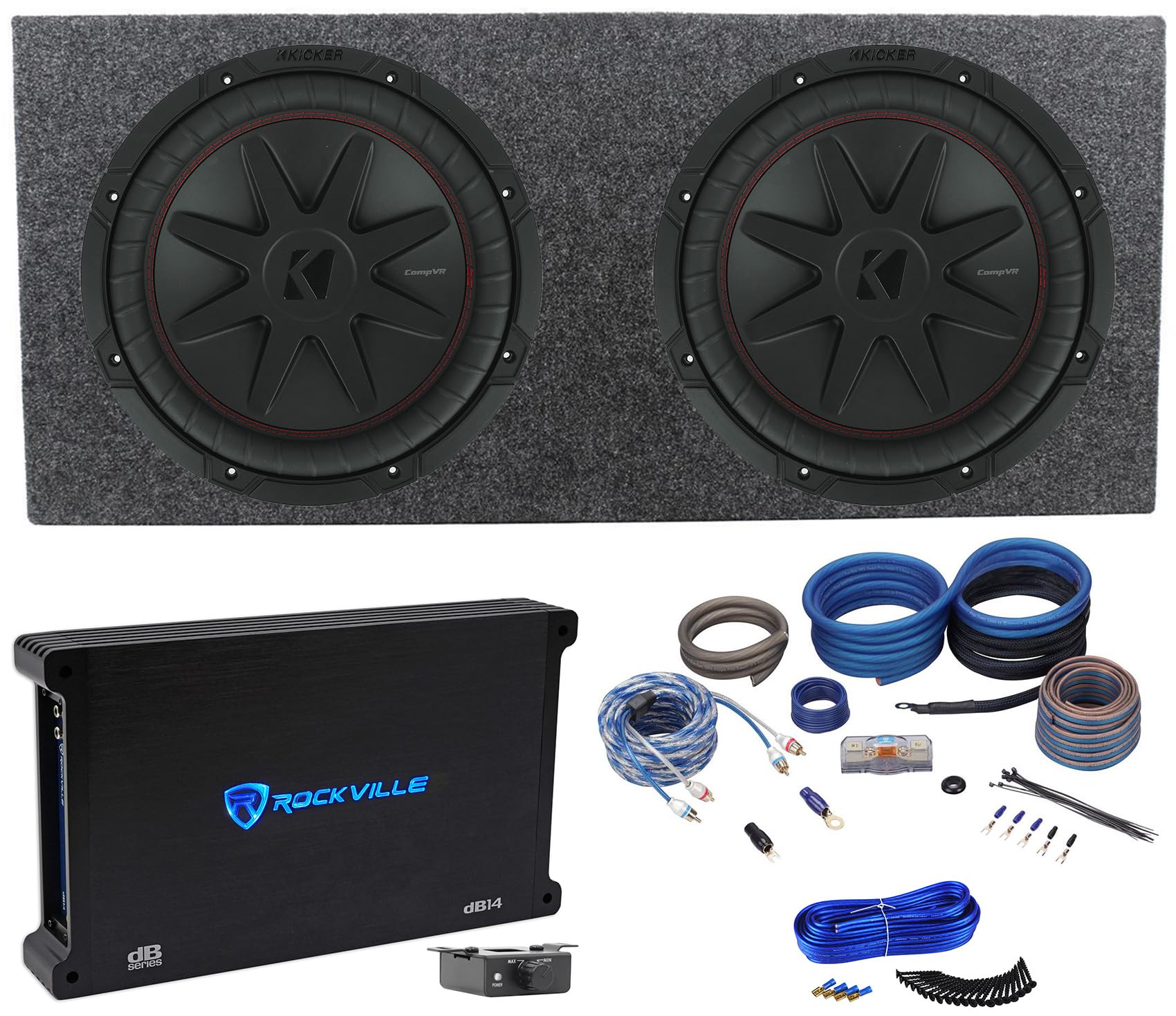 Audiosavings Bundle: (2) Kicker 52CVR122 12