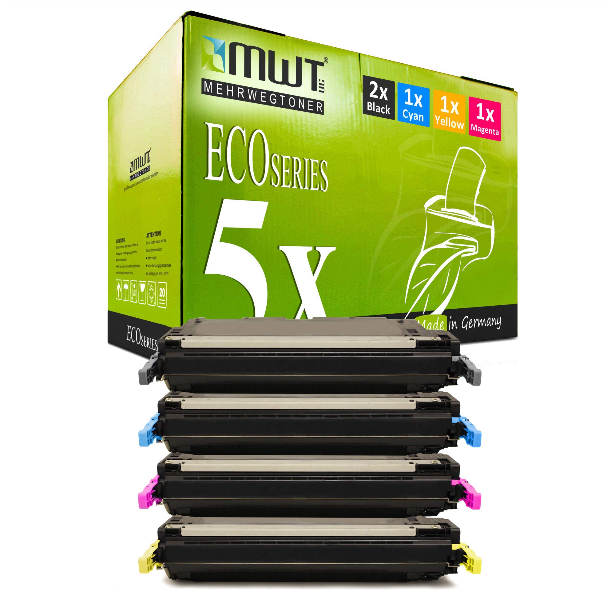 Cartouche de toner compatible pour Canon LBP 5300 set de 5 - 8
