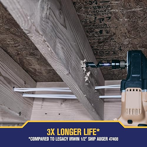 Miniatura 10 de IRWIN IWAX3018 - Broca para taladro Speedbor Supreme (78 x 7,5 pulgadas)