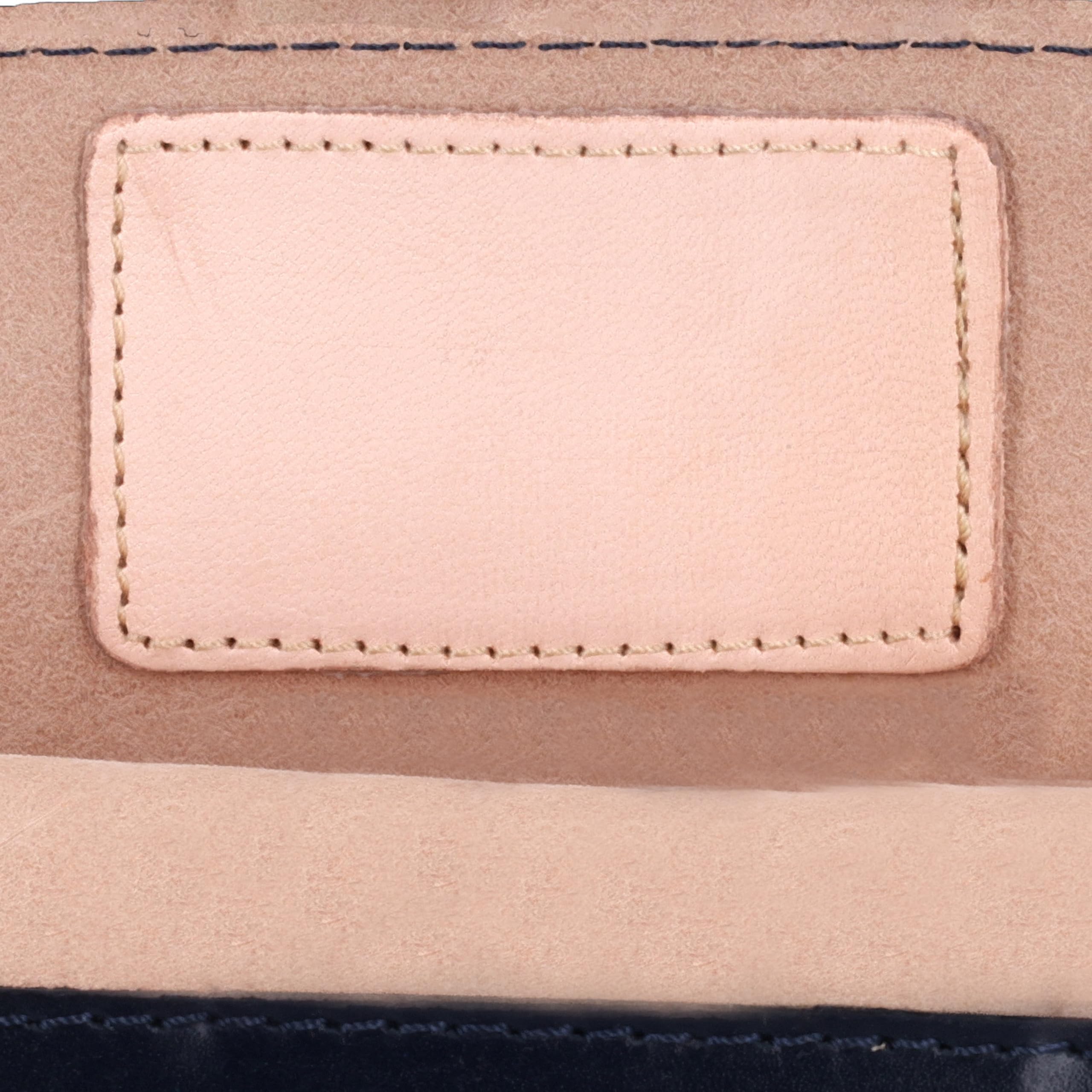 Gusti Leder Borsa da lavoro da donna Farina - blu scuro pelle bovina con portapenne, tracolla rimovibile