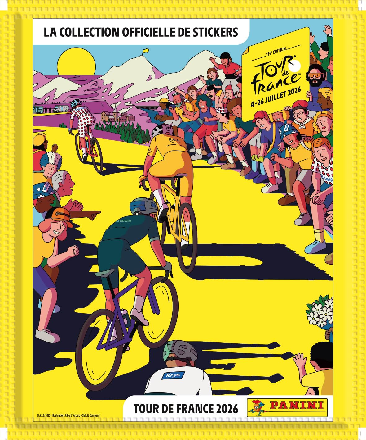 Panini Tour DE France 2026 - pakiet startowy (Album + 4 kieszenie)