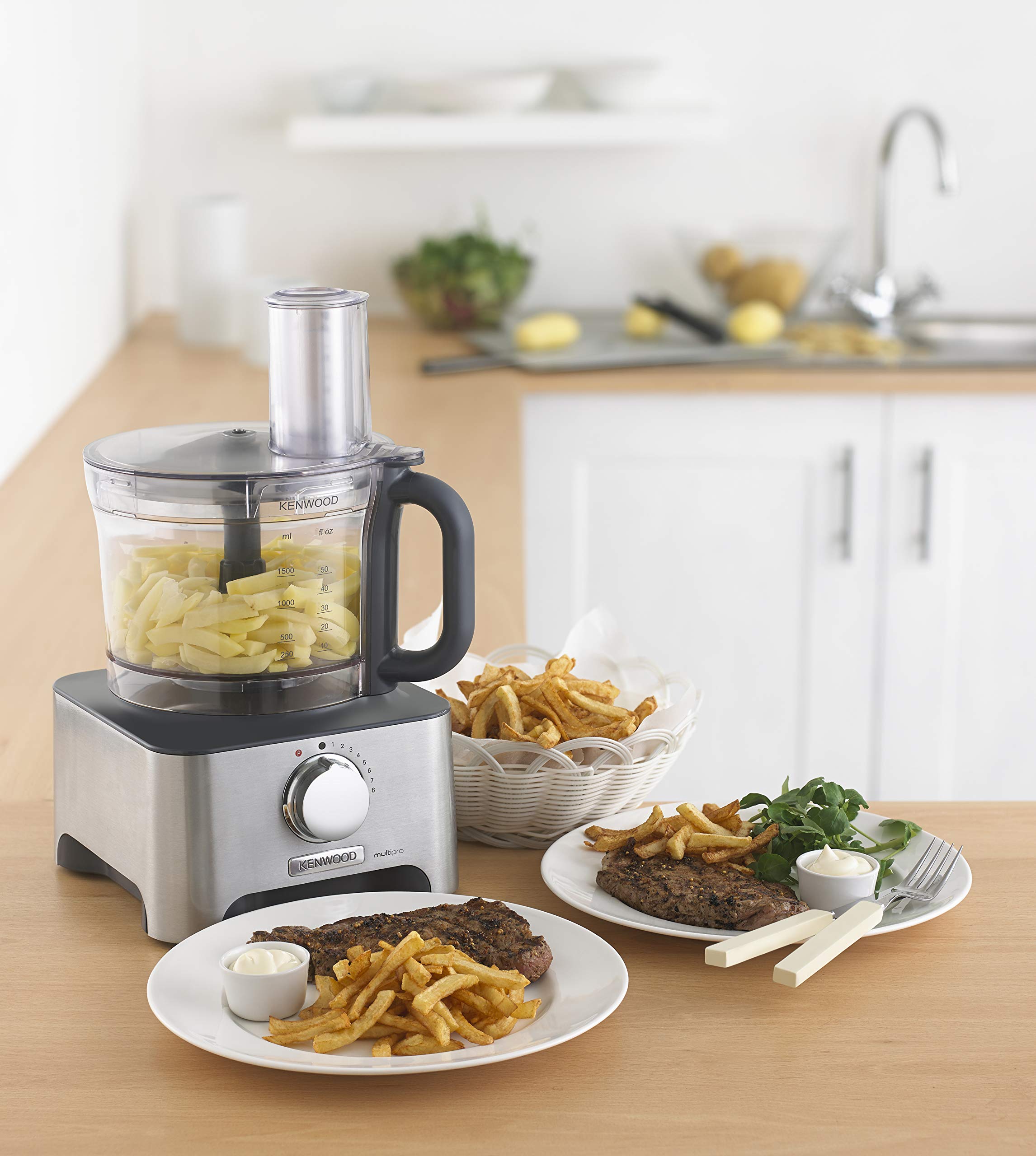 Kenwood MultiPro FDM788,Multi functional Food Processor 1000W, 3.0L