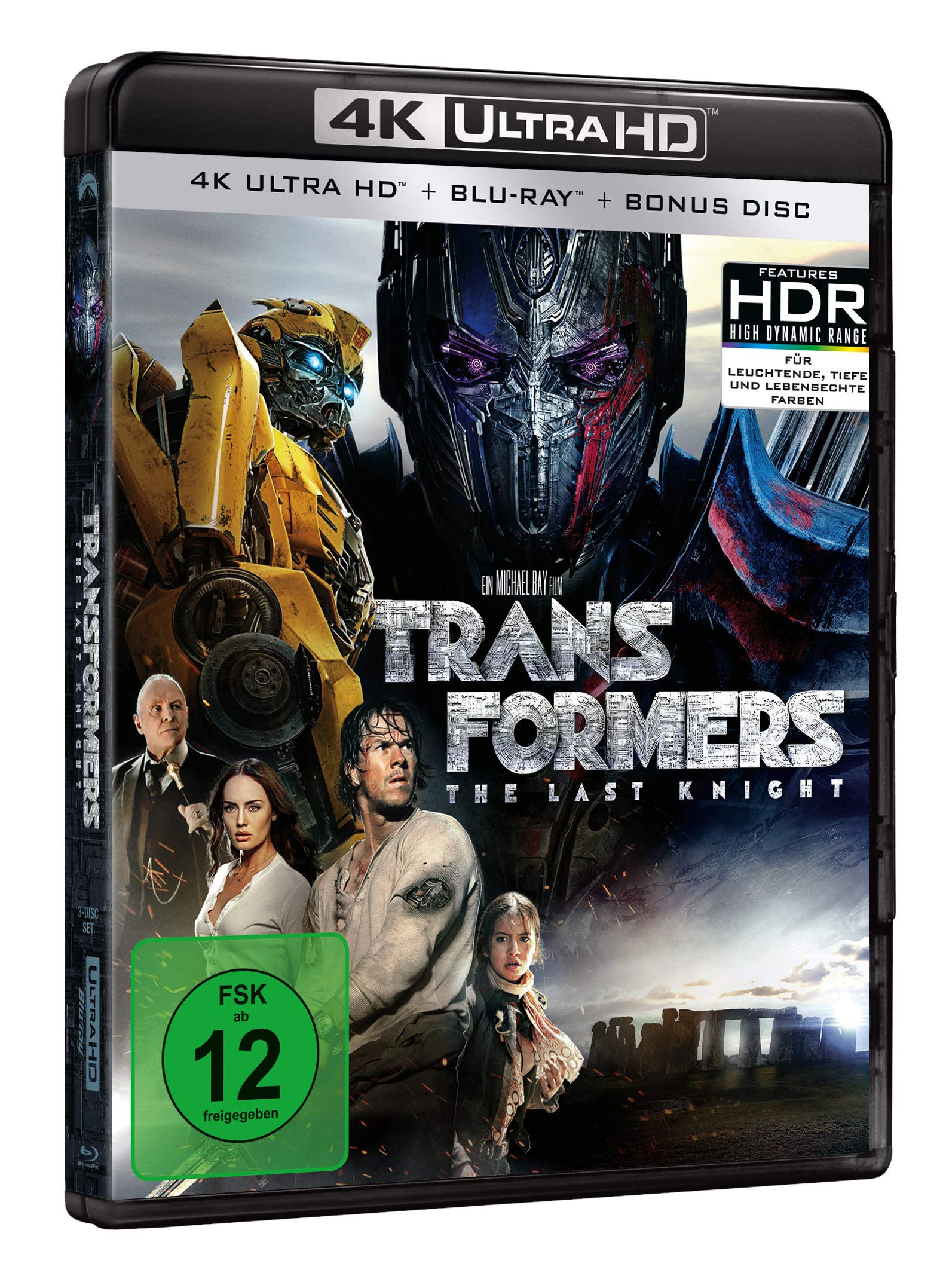 Transformers 5 - The Last Knight (4K Ultra HD) (+ Blu-ray) (+ Bonus-Disc)