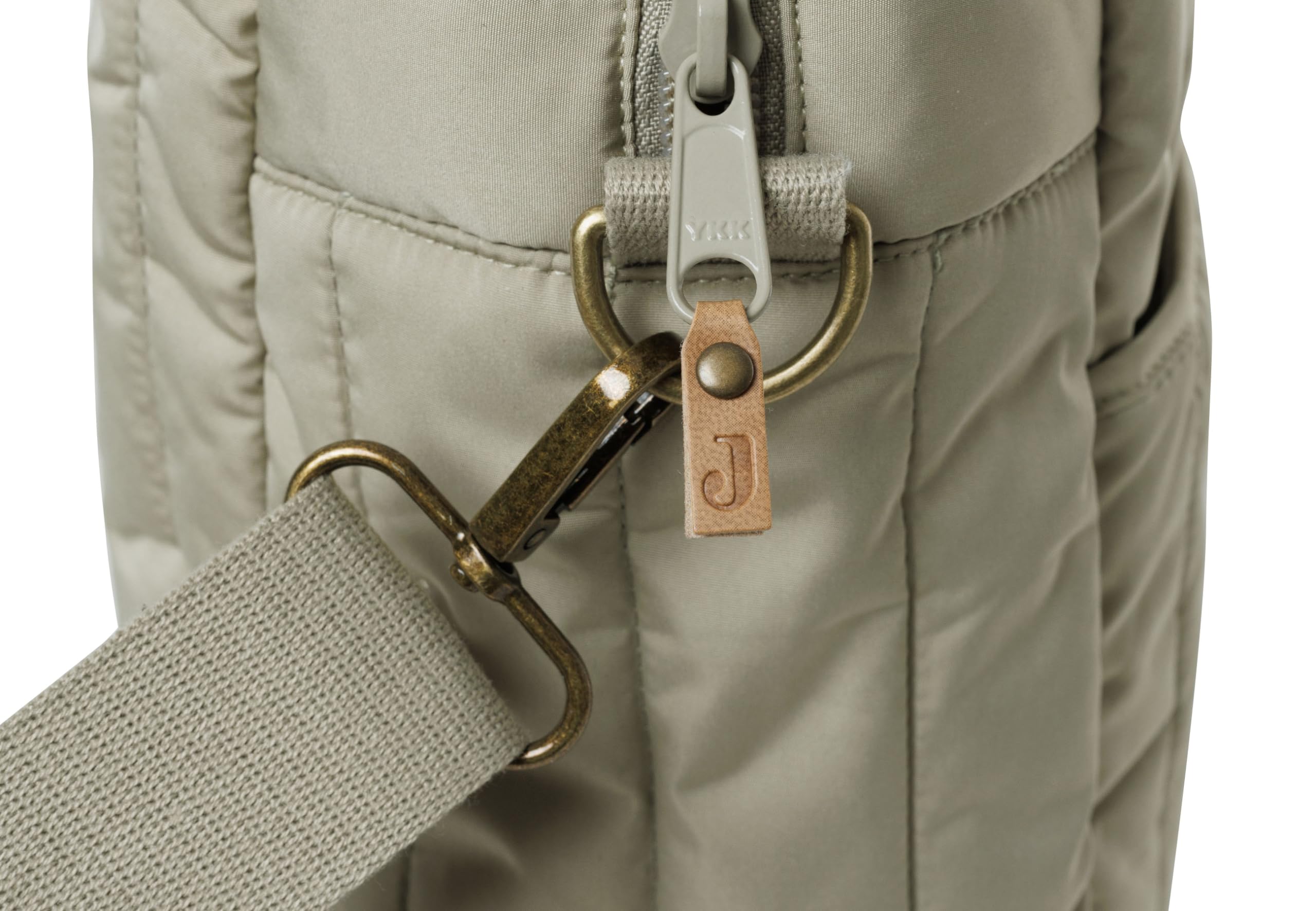 Jollein Sac à Langer Puffed Moos Vert Olive Imperméable Multifonction