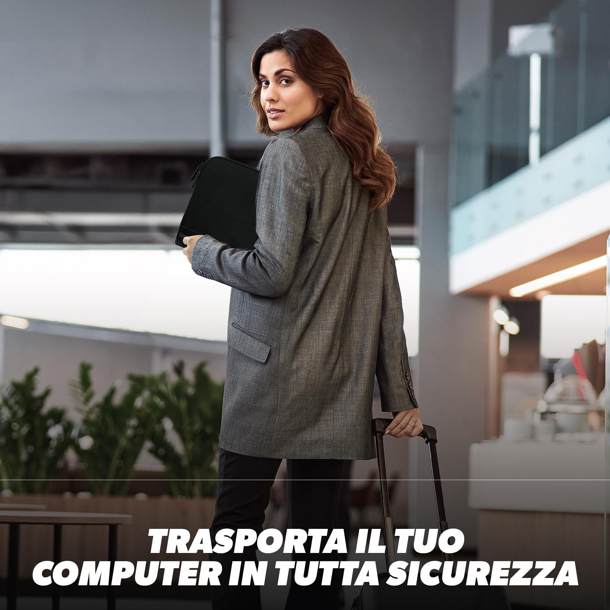 T'nB Color - Custodia per computer da 14 pollici, in memory foam