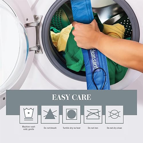 Miniatura 4 de Funda segura para asa de carrito de compras, colores clásicos, paquete de 3