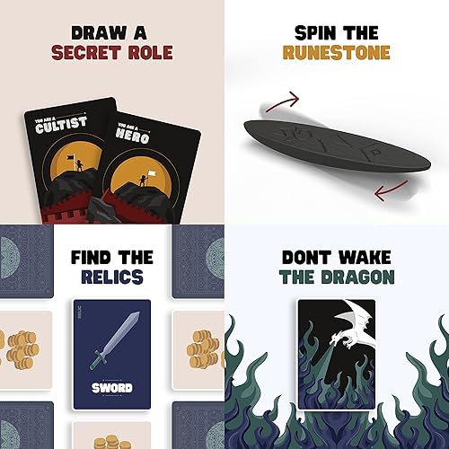 Miniatura 5 de Dragonwake - Un juego de fiesta de deducción social de engaño, deducción y dragones