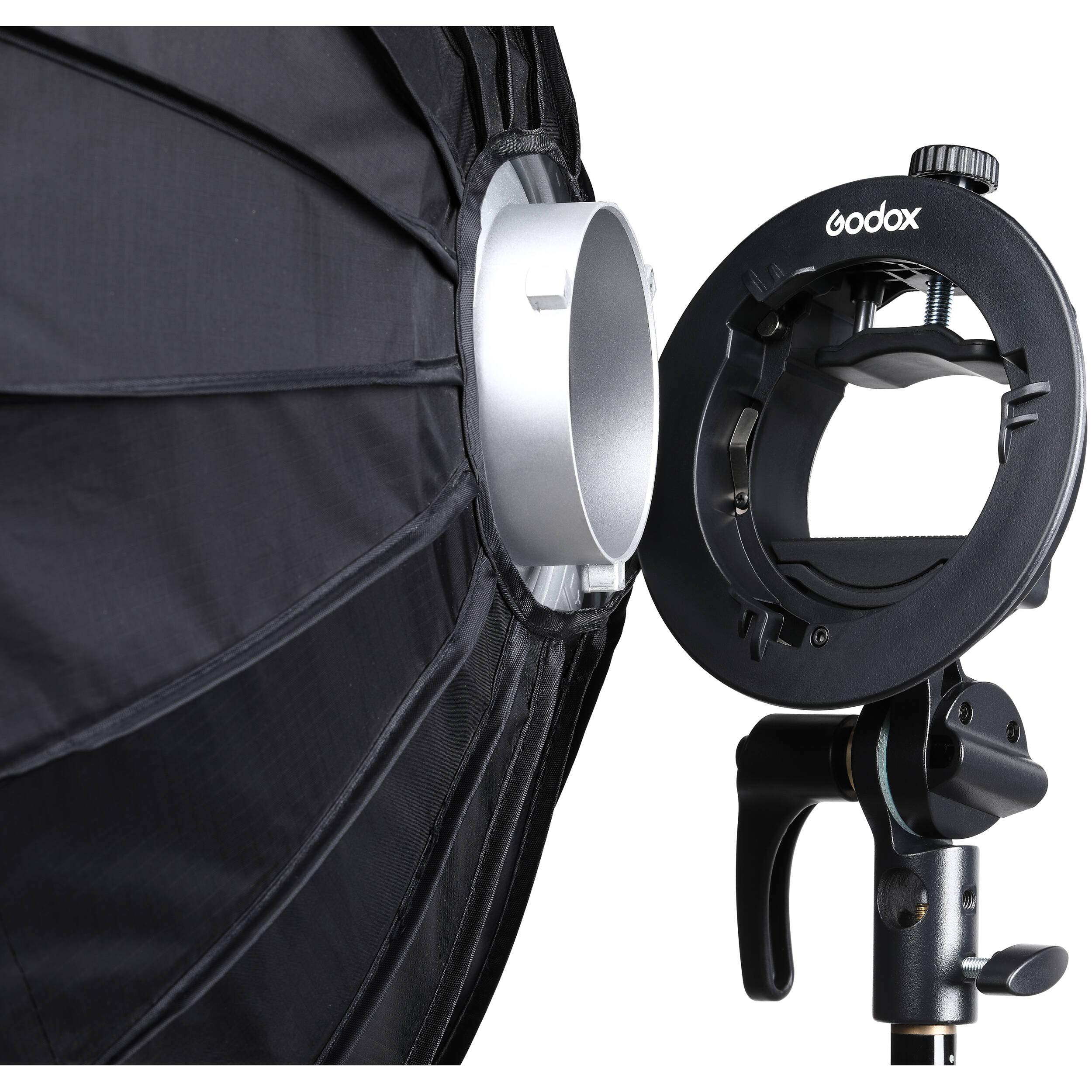 Godox S2-type Bracket Bowens + Softbox 60x60cm + Grid (D181691)
