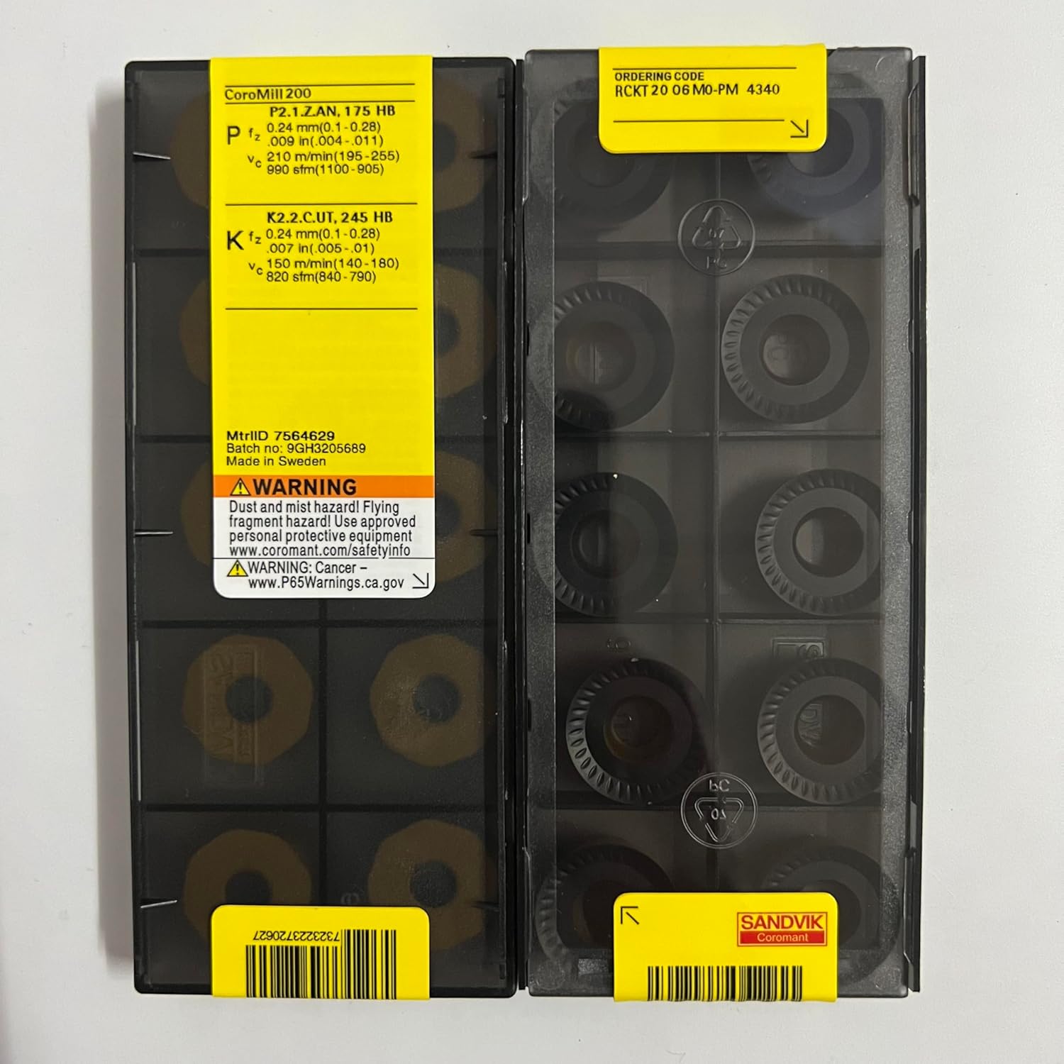 RCKT 2006MO-PM 4230 / RCKT 2006MO-PM 4240/4340 Carbide Blades Pack of 10 (RCKT 2006MO-PM 4240)