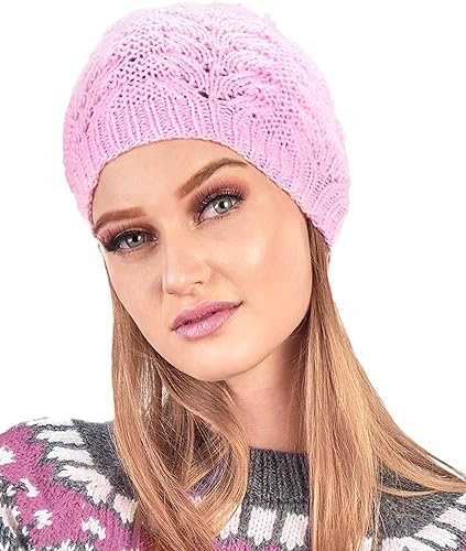 Gorro de alpaca para mujer, hecho a mano con lana de alpaca peruana para exteriores e interiores, sombrero de invierno