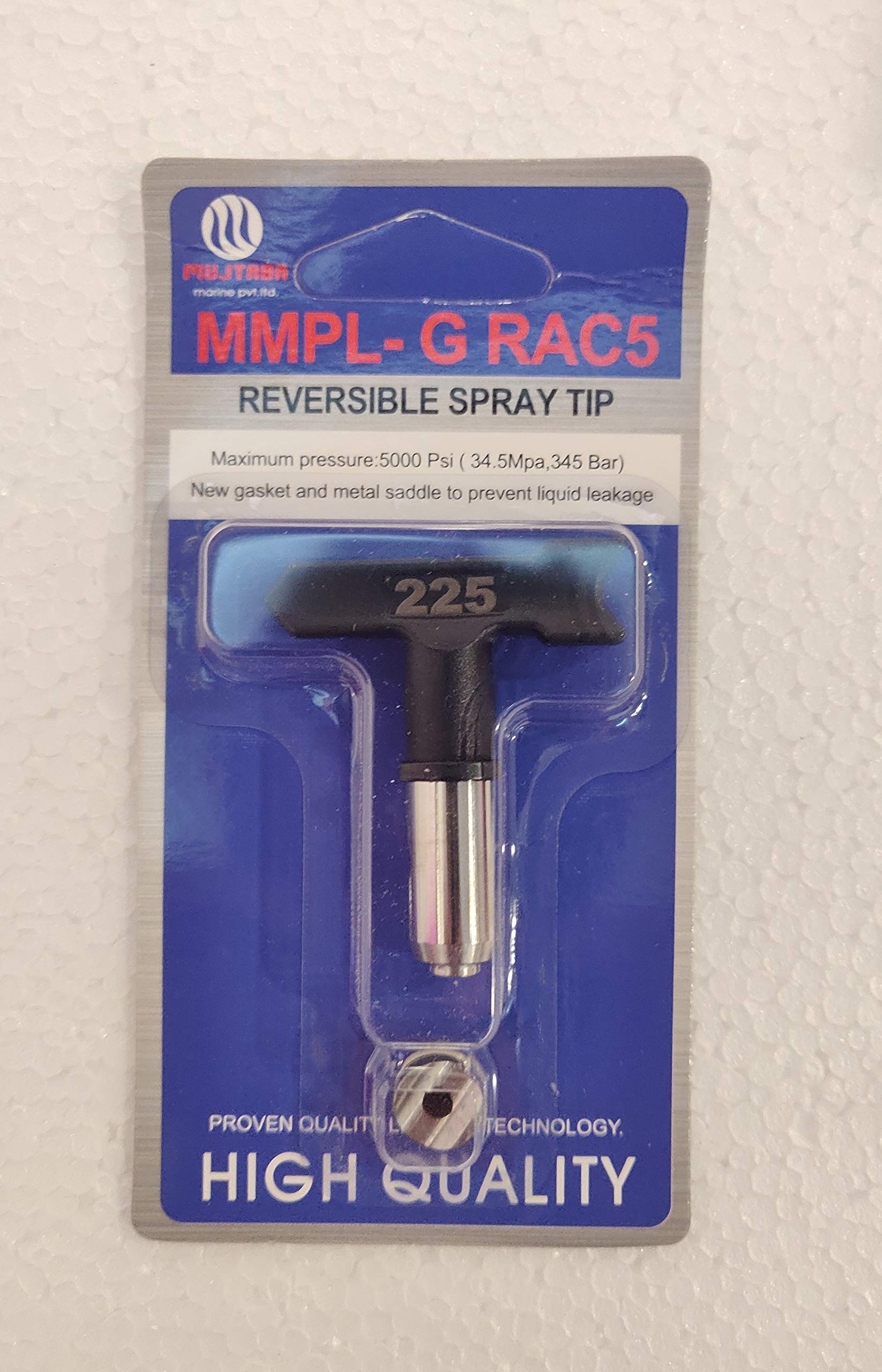Buy MMPL RAC225 Black Airless Spray Tips for Graco/Titan/Wagner Paint
