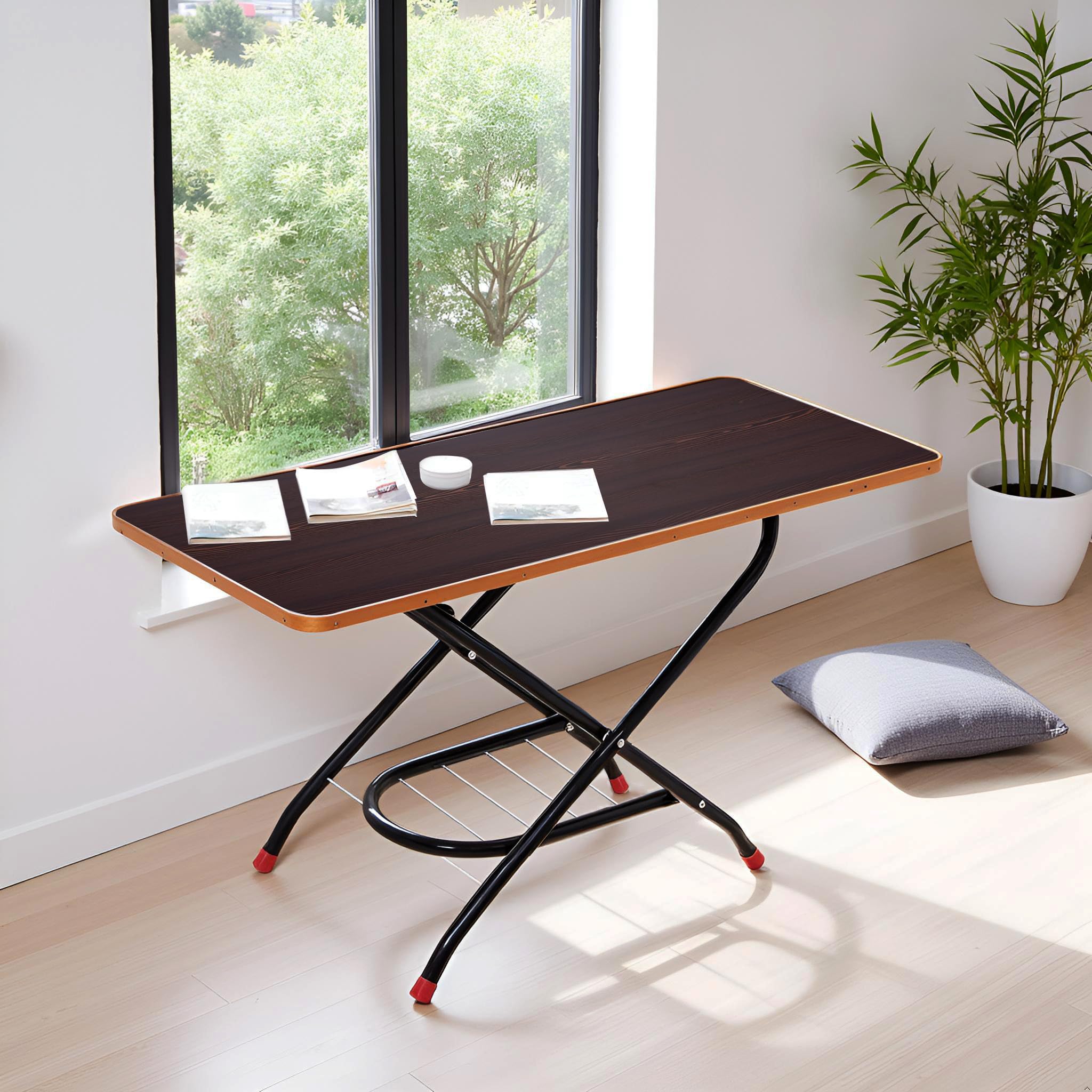 テーブル・チェア・ハンモック centre furniture folding table full set WOOD NIX Wooden Height-Adjustable Foldable Coffee Table | Portable
