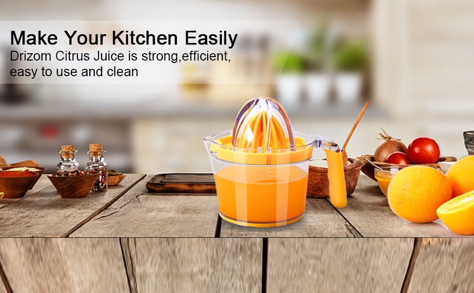 Amazon.com: Drizom Citrus Lemon Orange Juicer Manual Hand Squeezer