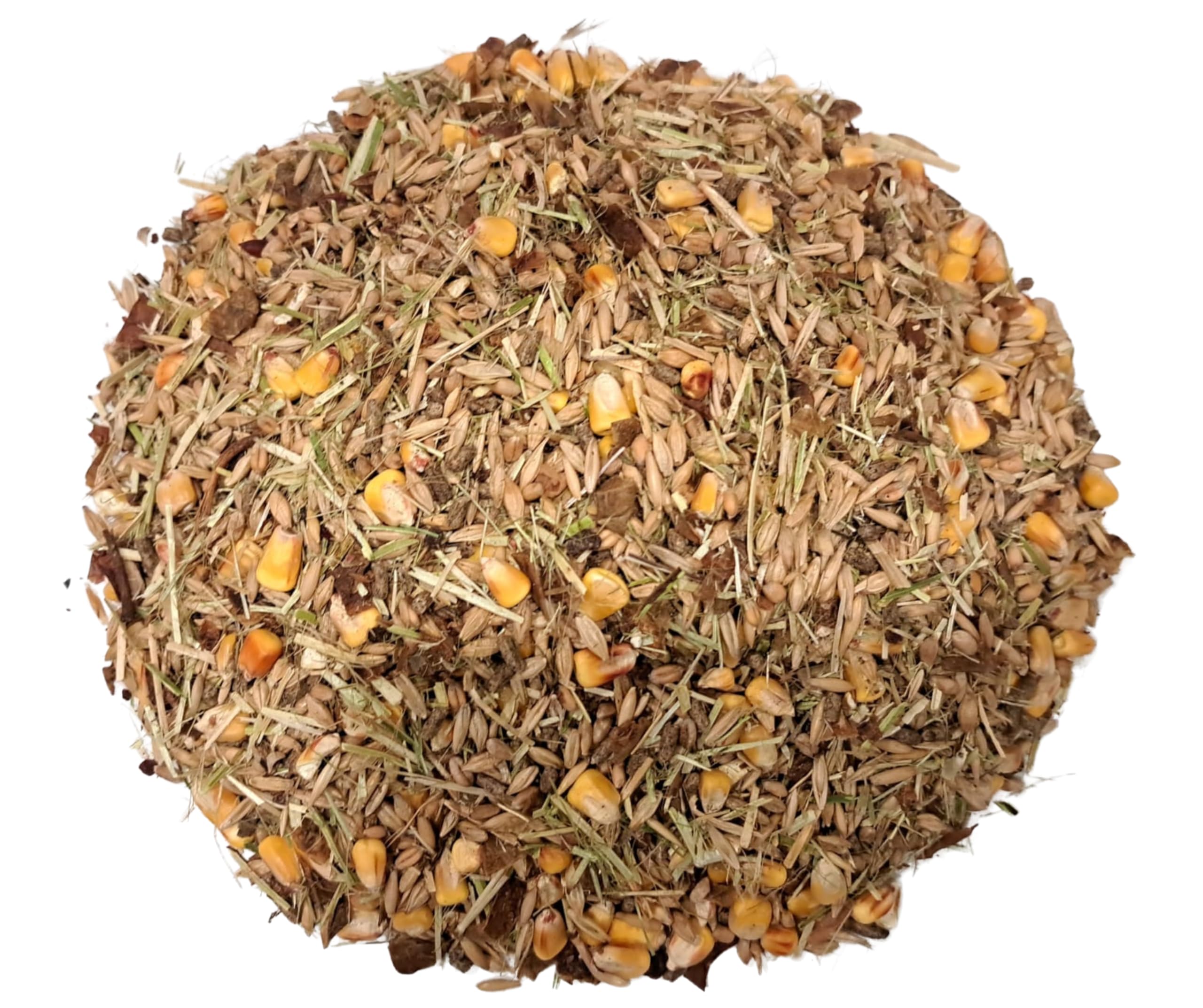 Luzernemüsli 25 kg – Strukturreiches Premium-Wildfutter für REH-, Rot- & Muffelwild | Mit Luzerneheu & Apfeltrester | Fördert Verdauung, Vitalität & Kondition | Ideal für Winter- & Frühjahrsfütterung