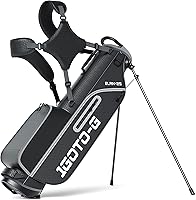 1GotoG Junior Golf Stand Bag - Lightweight Youth Golf Bag for Ages 6-14+ Adults, 4-Way Dividers & USB Charging Port