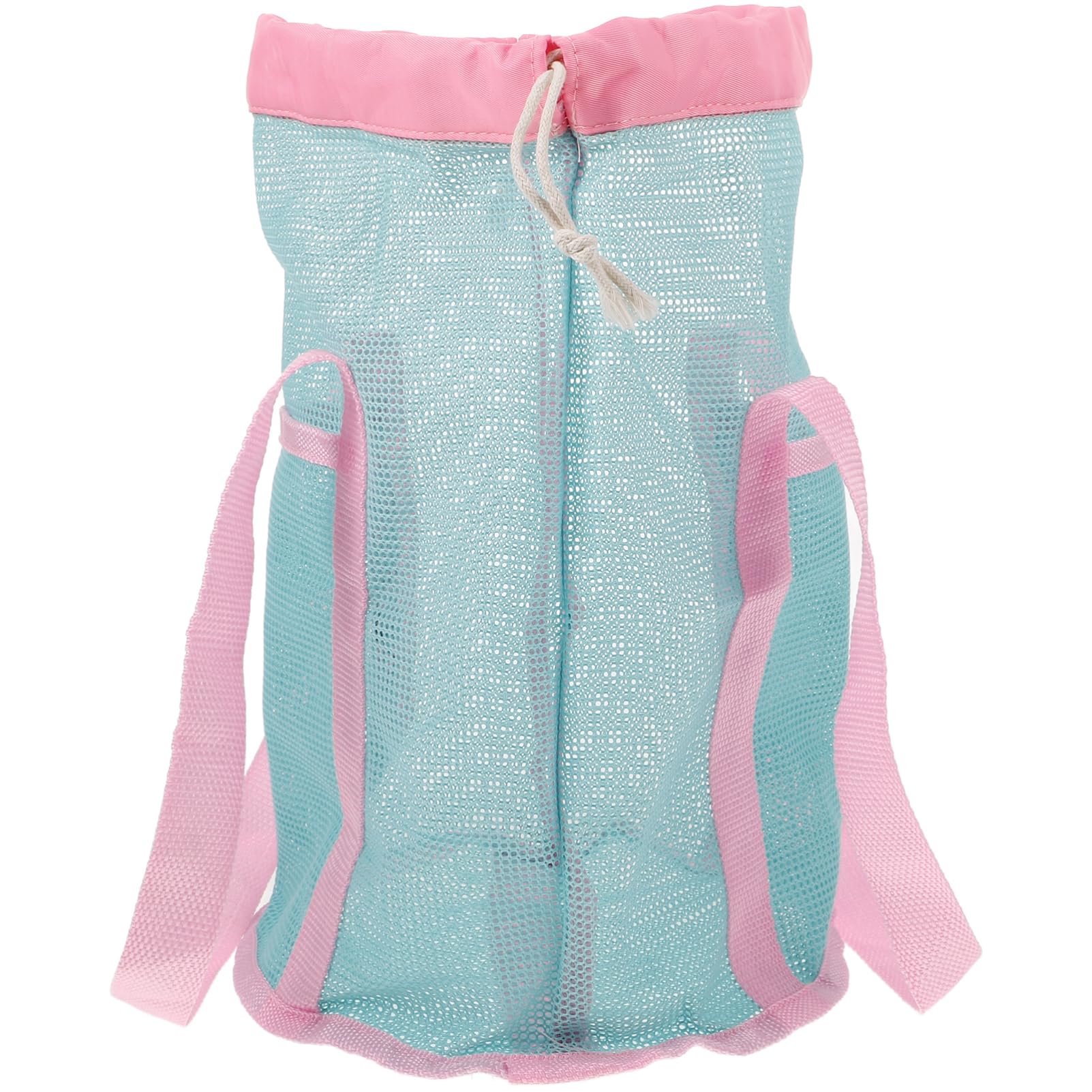 Yardenfun Portable Beach Toys Bag Mesh Large Storage Capacity for Boys and Girls' Beach Games