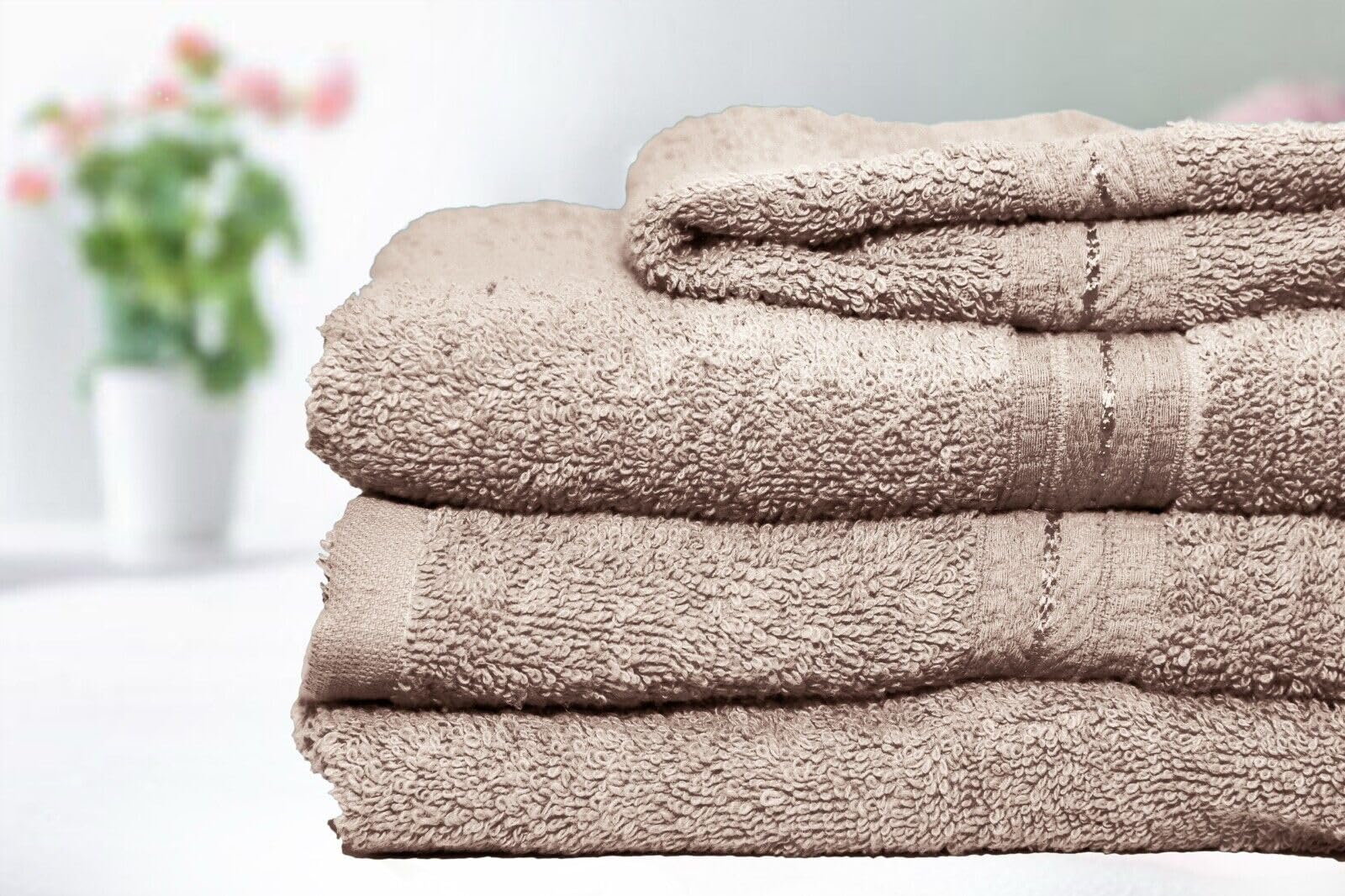 ARA CHOICE Face Hand & Bath Towels 100% Egyptian Cotton Super Soft Towel Sheet Bale Set New Machine Washable Tumble dry low - Image 2