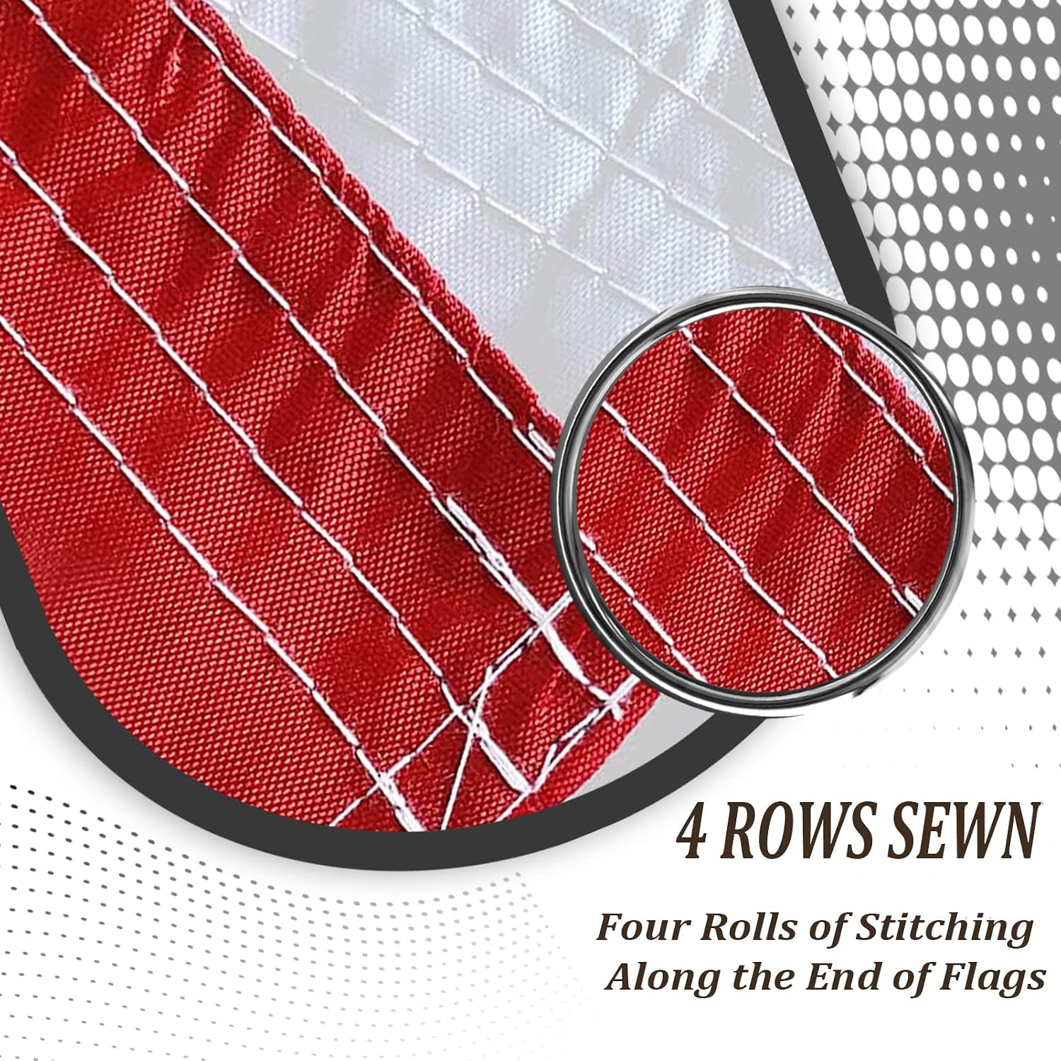California Republic State Flag 3x5 Outdoor Double Sided California Bear Flags CA State Flag Heavy Duty 3 Ply Polyester Material with 2 Metal Grommets, 4 Rows of Stitching