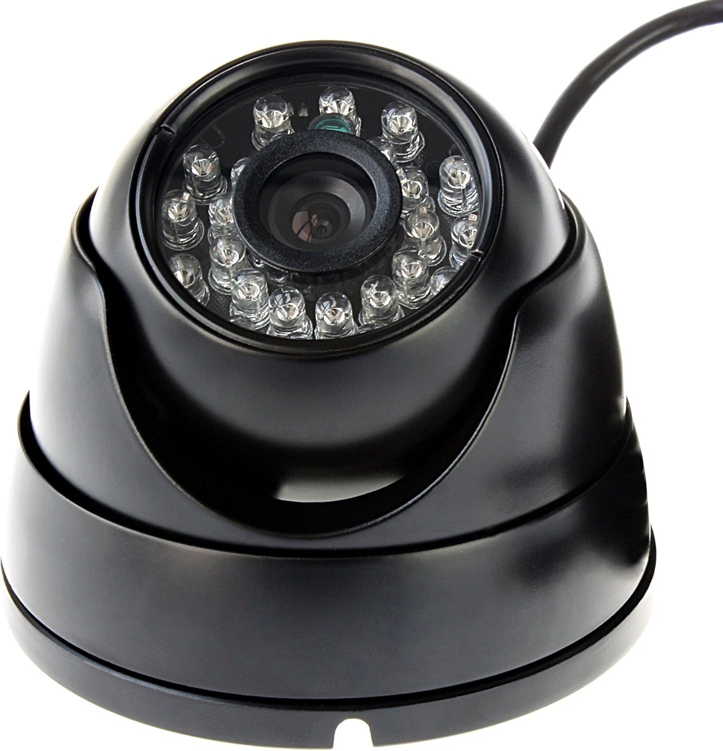 Best Cyber Monday 🔥 ELP Aluminum Dome USB Camera 1.3 Megapixel with IR LED Night Vision for Baby Monitor,Home Surveillance,Industrial