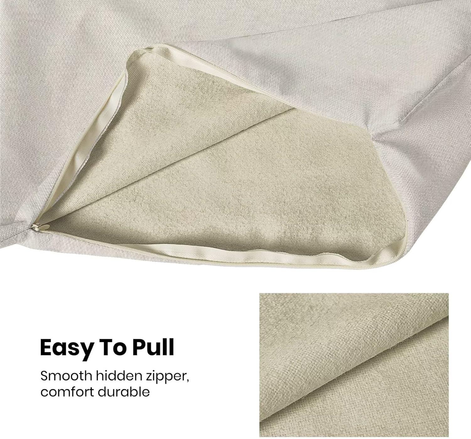 AEIOAE Sage Green Blue Floral Pillow Covers 24 x 24 Inch Set of 2, Spring Watercolor Flower Decorative Throw Pillow Covers Outdoor Linen Farmhouse Decor Pillowcase for Home Sofa