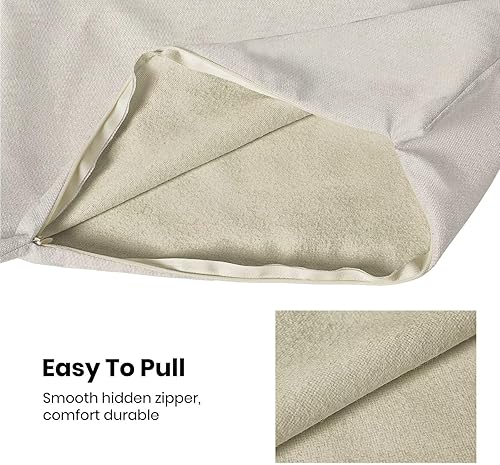 Miniatura 7 de AEIOAE Juego de 2 fundas de almohada de mediados de siglo azul marino de 18 x 18 pulgadas, estilo bohemio, minimalista, tropical, retro,