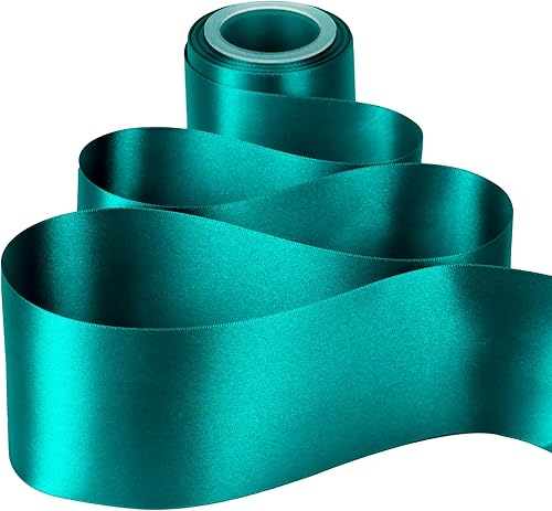 Vista 565 de MEEDEE Orange Satin Ribbon - 1.5 inch Double Faced Satin Ribbon, 50 Yards - Neon Tangerine - For Christmas, Thanksgiving, Halloween, Weddings