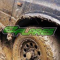 Vista 8 de EZ Flares XL - Fender Flares PRO - Extensión de guardabarros universal de goma espuma flexible original EZ Lip Offroad de 2 pulgadas