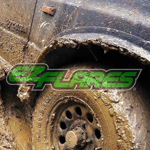 Miniatura 8 de The Original EZ Flares XL Universal Flexible Espuma Goma Fender Flares Trim 2 pulgadas