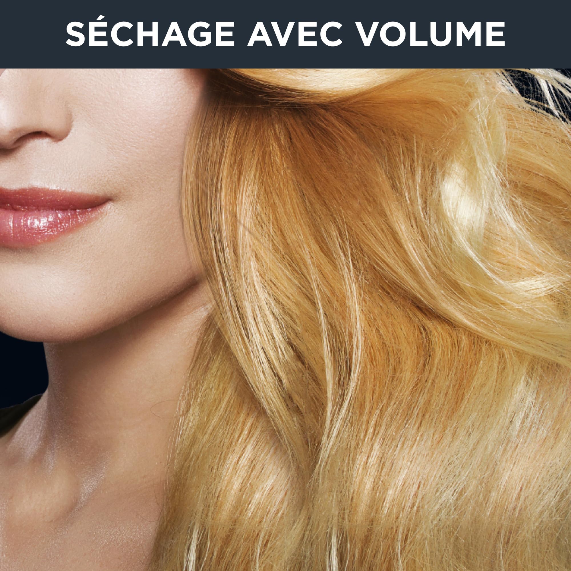 Rowenta Brosse soufflante rotative Brush Activ' Volume & Shine, Séchage et volume, 1000 W, 2 brosses céramique CF9530F0