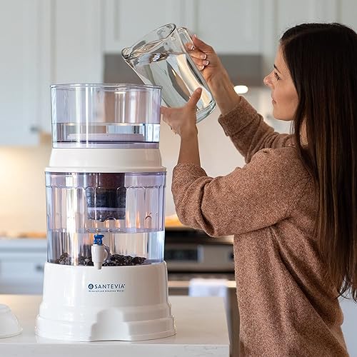 Miniatura 6 de Reemplazo de piedras minerales de Santevia | Diseñado para el sistema de agua por gravedad de Santevia | Añade minerales saludables y hace que el