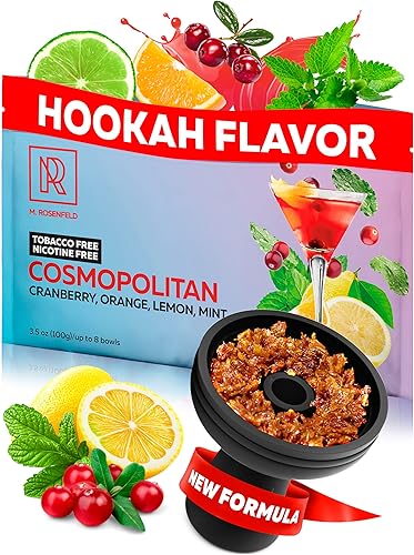 Miniatura 73 de Sabor a cachimba Blueberry Mint Herbal Blue Mist - 2.8 onzas - 2.82 oz de cachimba shisha sin tabaco melaza cachimba tabaco y nicotina Shisha sin