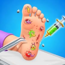 Real Foot Surgeon Clinic Game : Dream Skin Surgery Master Simulator - Crazy ASMR Hospital Games 2025