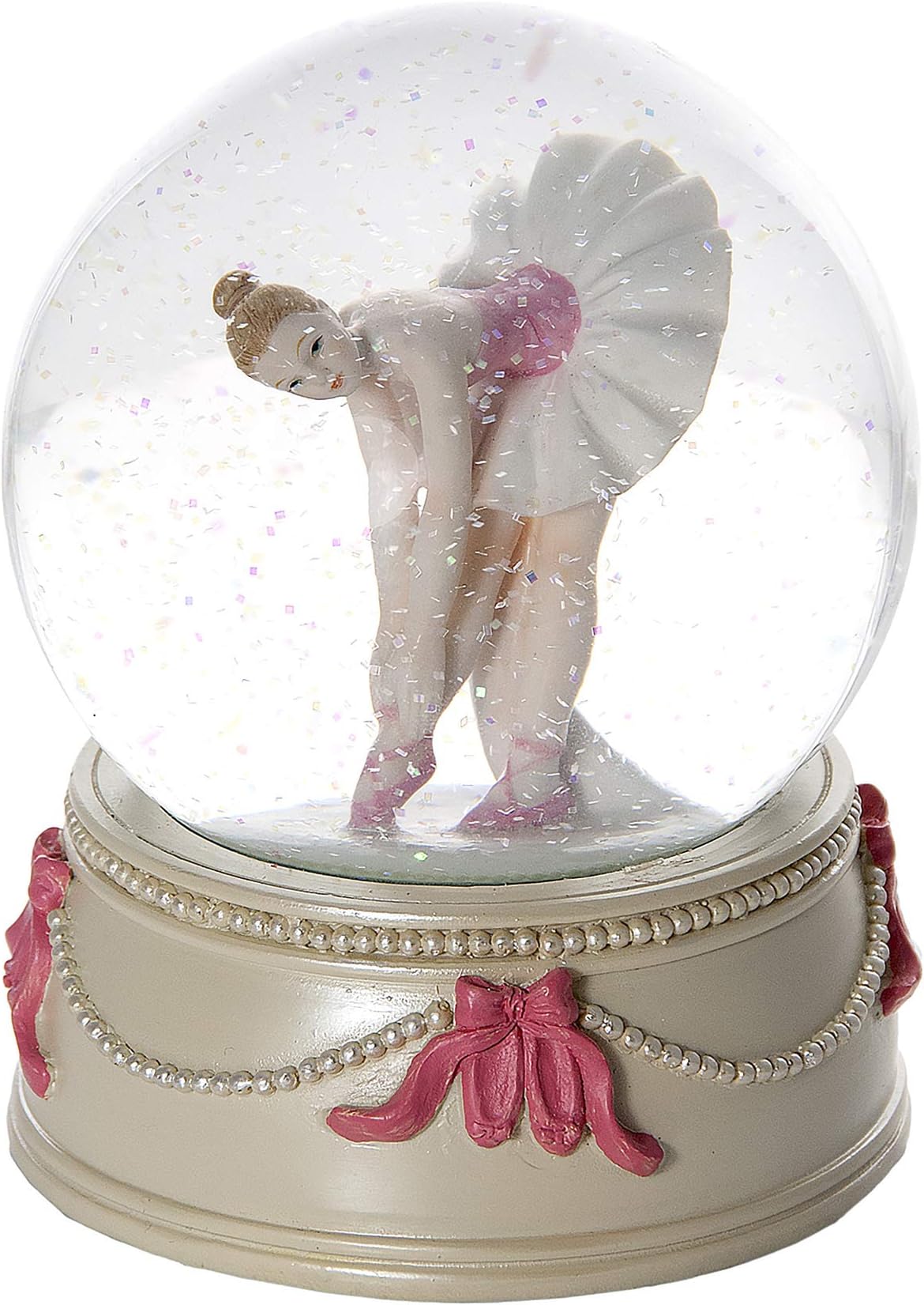Mousehouse Gifts - Christmas Snow Globe with Elegant Ballerina, Gift for Girls and Ballet Lovers