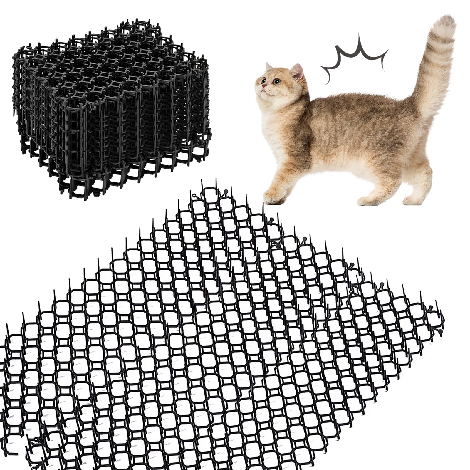 Tappetino Anti-Scavo Per Gatti - Repellente Per Animali Domestici Da Interno Ed Esterno - Foto 10