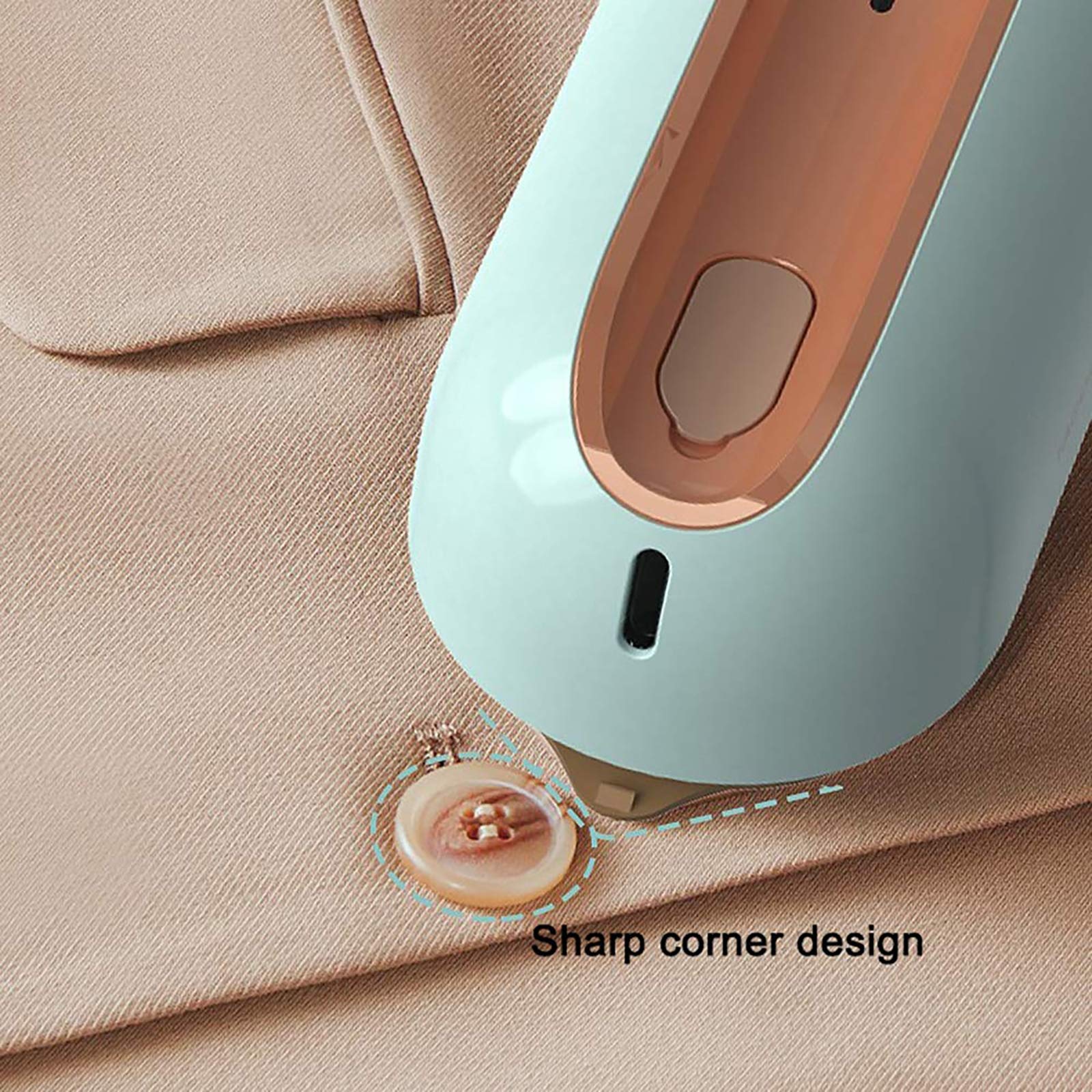 Stiratrice a vapore per indumenti, Stiratrice a vapore per indumenti, Stiratrice Mini ferro da stiro a vapore da viaggio da 1000 W, Riscaldamento rapido in 45 secondi, Grande capacità 100 ml