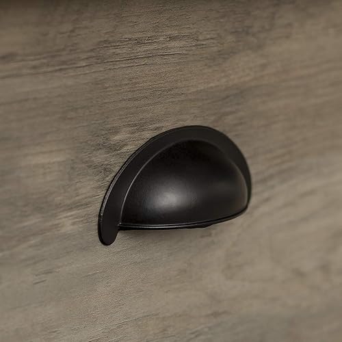 Miniatura 8 de Walker Edison - Juego de mesa central y mesas auxiliares cuadradas o mesas de noche con puerta, juego de mesas estilo casa de campo para sala, 18