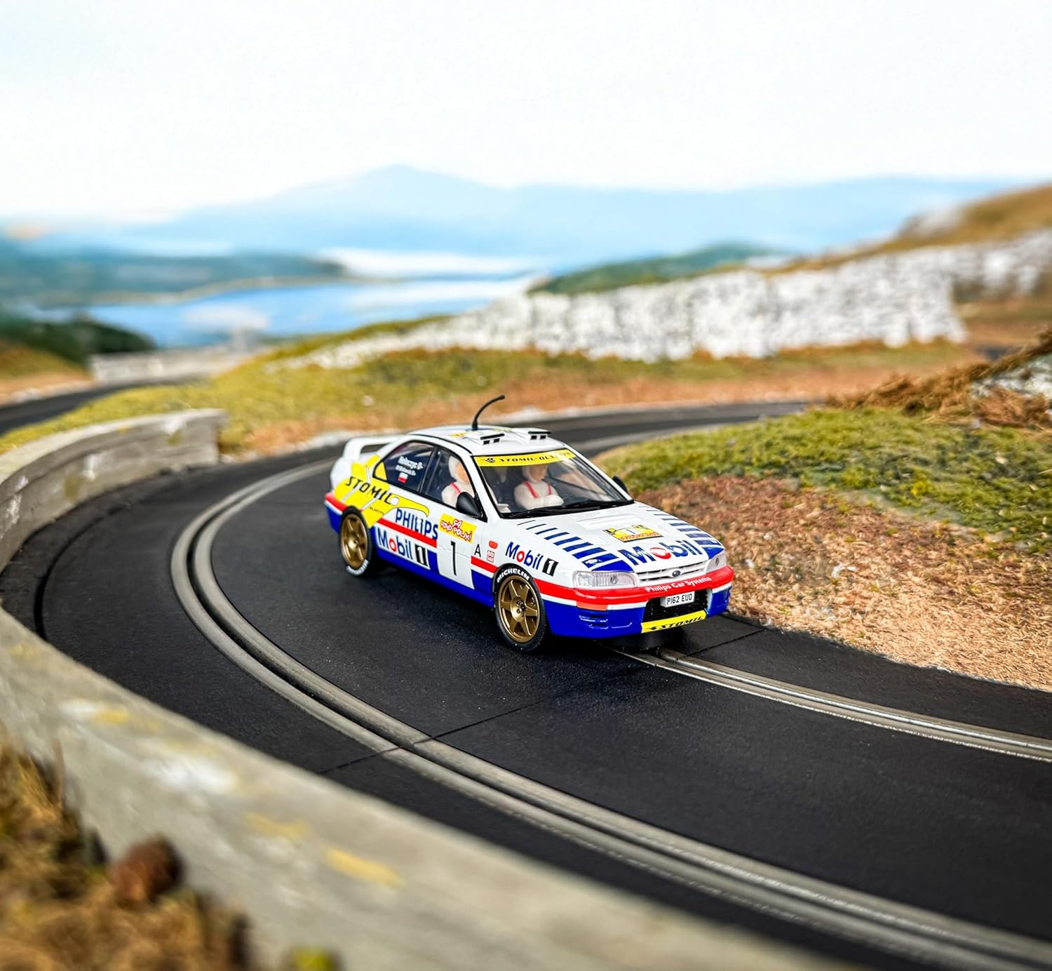 Scalextric C4507 Subaru Impreza WRX - 1997 ERC Champion Slot car Racing