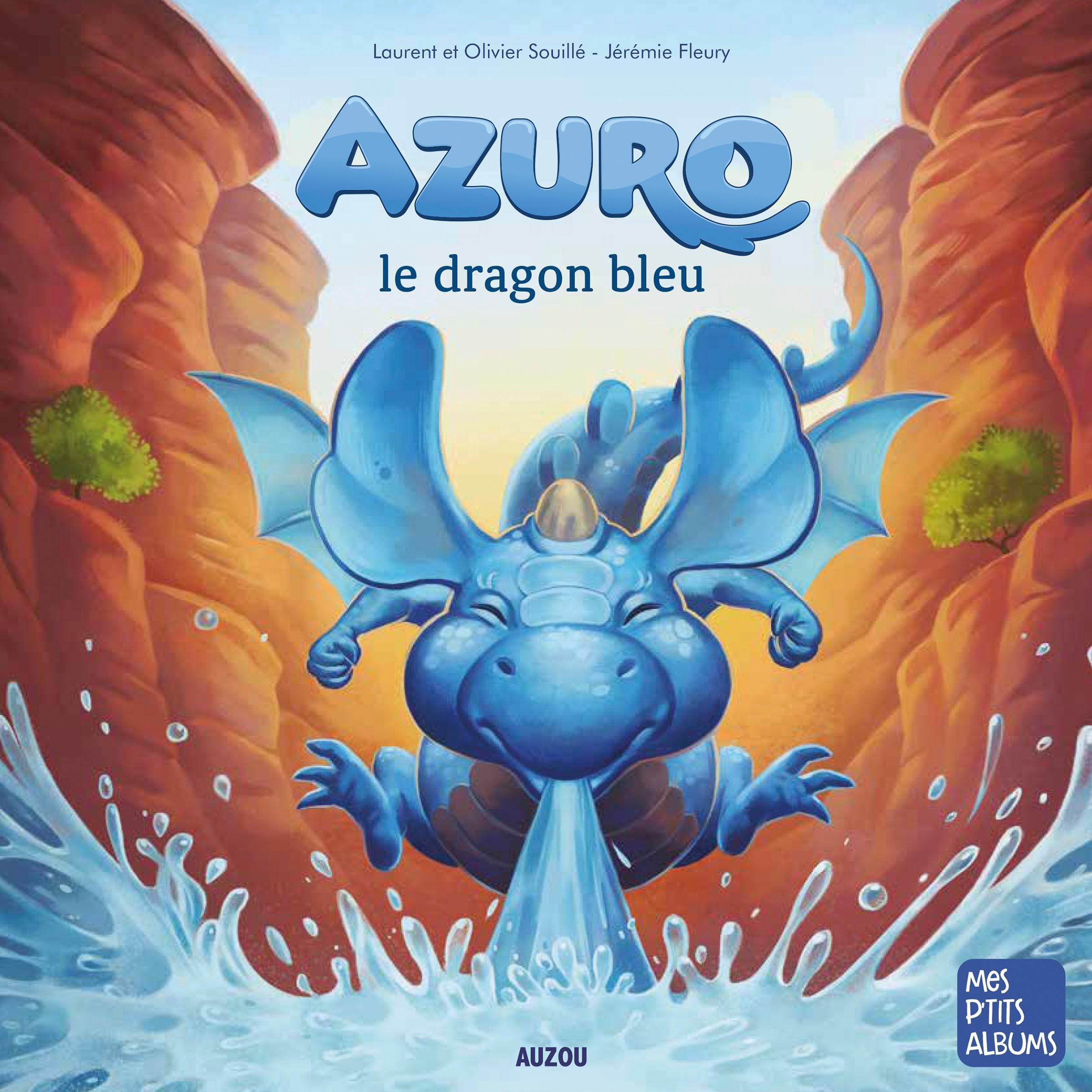Cover art for Azuro le dragon bleu