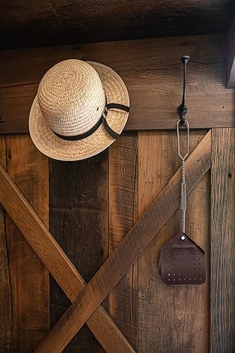 Miniatura 5 de Hope Woodworking - Matamoscas de piel de 17 pulgadas para aplastar moscas, mosquitos, moscas del caballo, avispas, insectos (paquete de 1, color