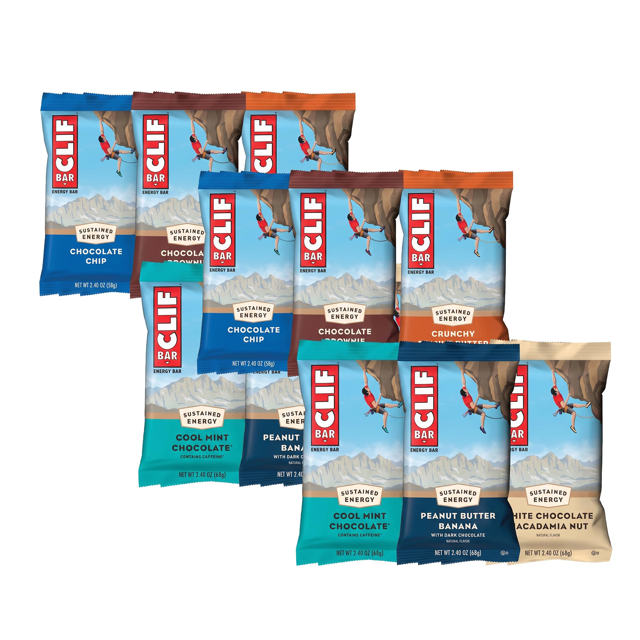 CLIF BAR Protein Energy Bars, Variety Pack, 6 Flavors, 16ct — Amazon image 11