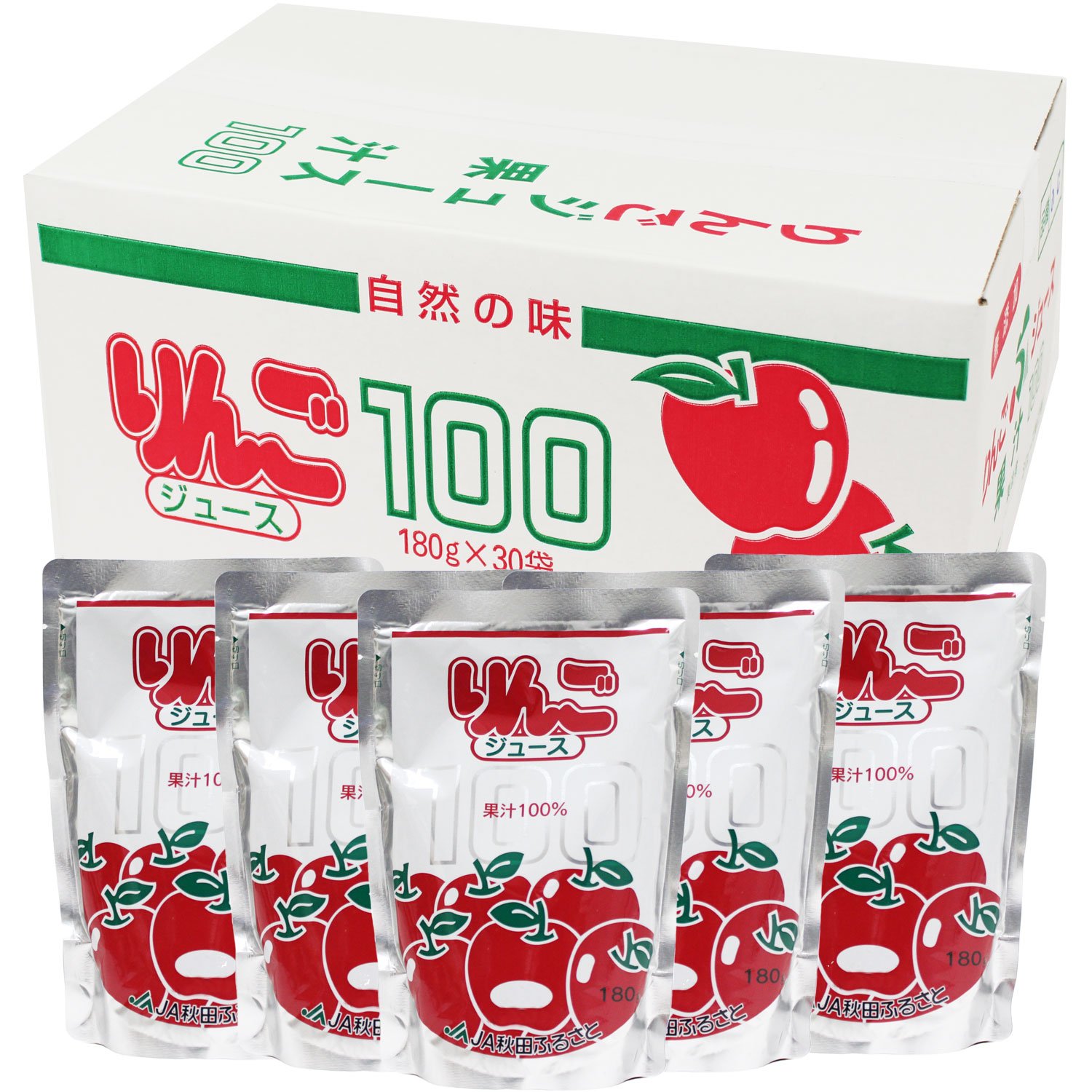秋田産　りんごジュース　果汁100% のむりんご　4箱（80袋入り）送料込み！ 楽天市場】りんごジュース ストレート 無添加 無加糖 秋田