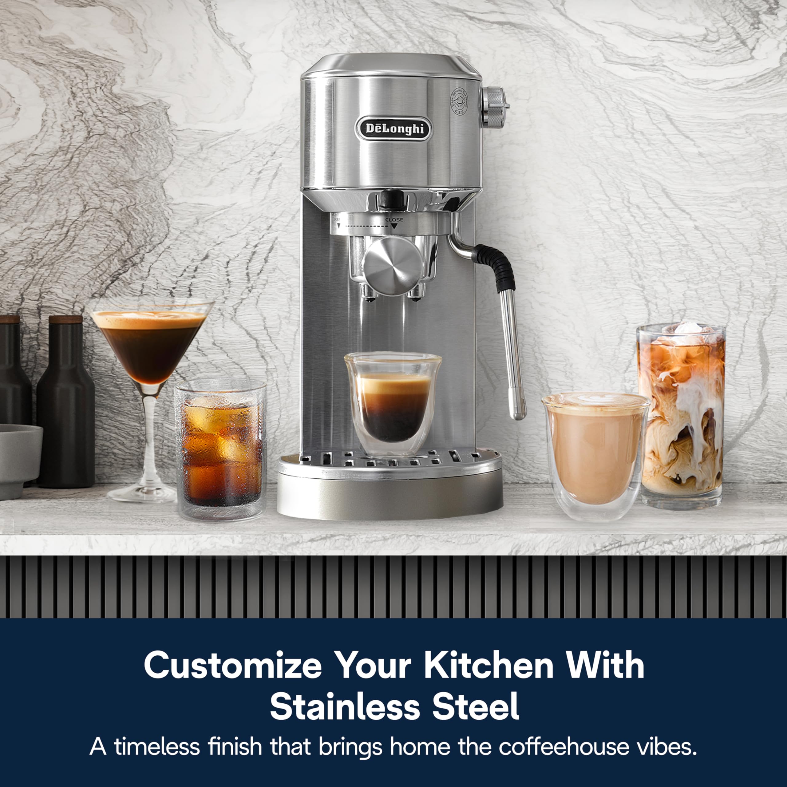 Amazon.co.jp: De'Longhi Dedica Duo コンパクトエスプレッソマシン