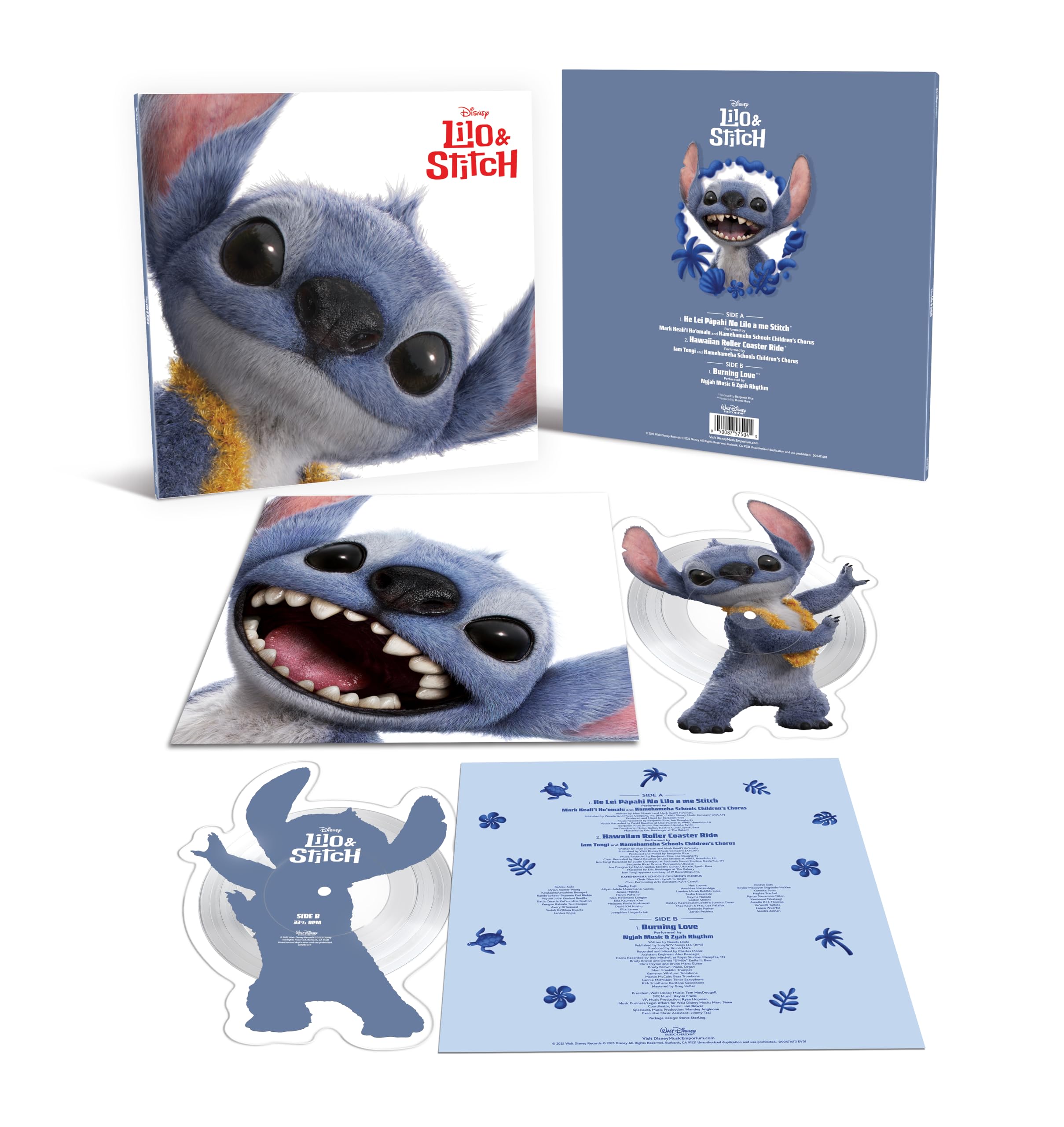 Lilo & Stitch Disque photo 25,4 cm