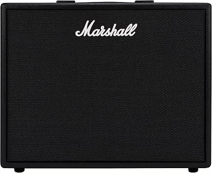 Marshall Code 50 Digital Guitar Combo Amplifer, Practice Amp Suitable for Electric Guitar - Black