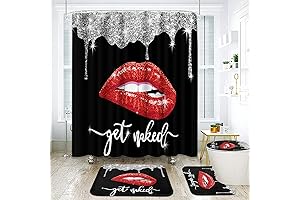 Arttown Diamond Get Naked Shower Curtain Sets