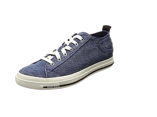 Amazon ディーゼル Diesel メンズ デニム ローカット スニーカー Yps327 45 インディゴブルー T6067 Diesel ディーゼル スニーカー