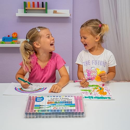 Miniatura 7 de The Pencil Grip Magic Tri Stix, marcadores no tóxicos y lavables para niños, 36 marcadores Stix surtidos, TPG-399